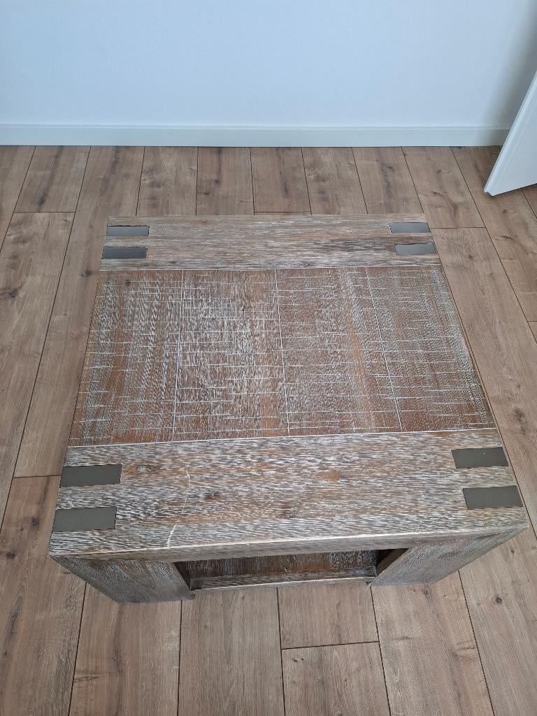 Pronto salon tafel, Ophalen, Gebruikt, 50 tot 100 cm, Vierkant