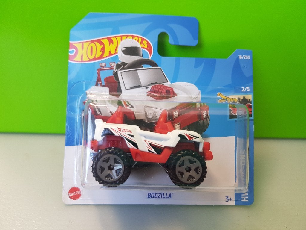Hotwheels - Bogzilla [wit] 1/40 MIB, Ophalen of Verzenden, Nieuw, Auto