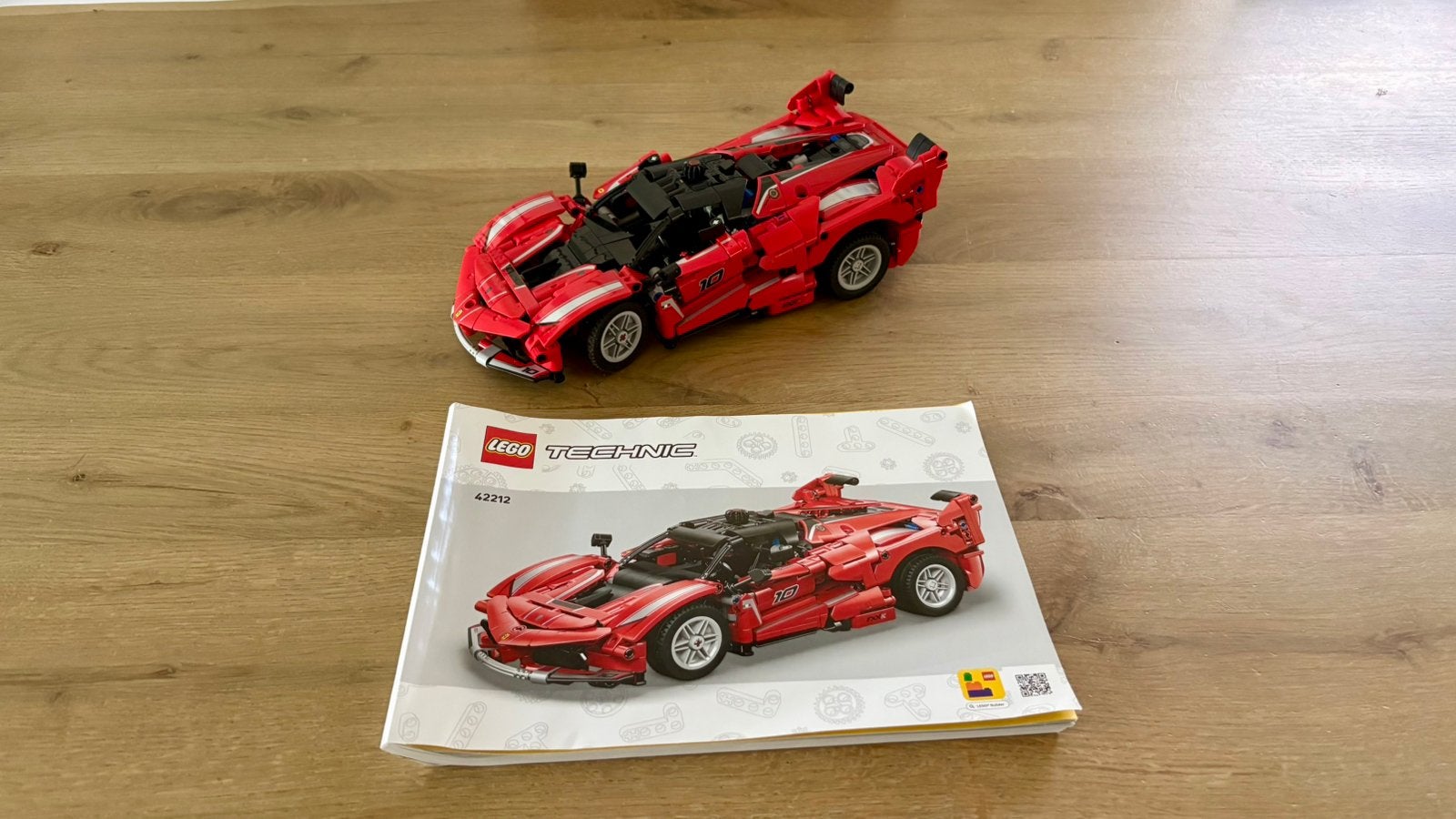 Lego Technic Ferrari FXX K - 42212, Ophalen of Verzenden, Zo goed als nieuw