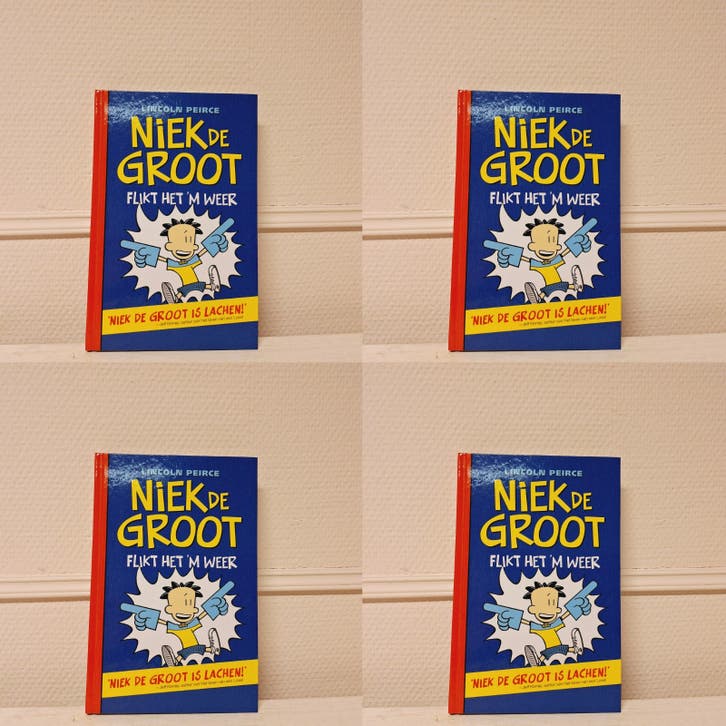 Nieuw: 24x Niek de Groot - Flikt het 'm weer - Boek