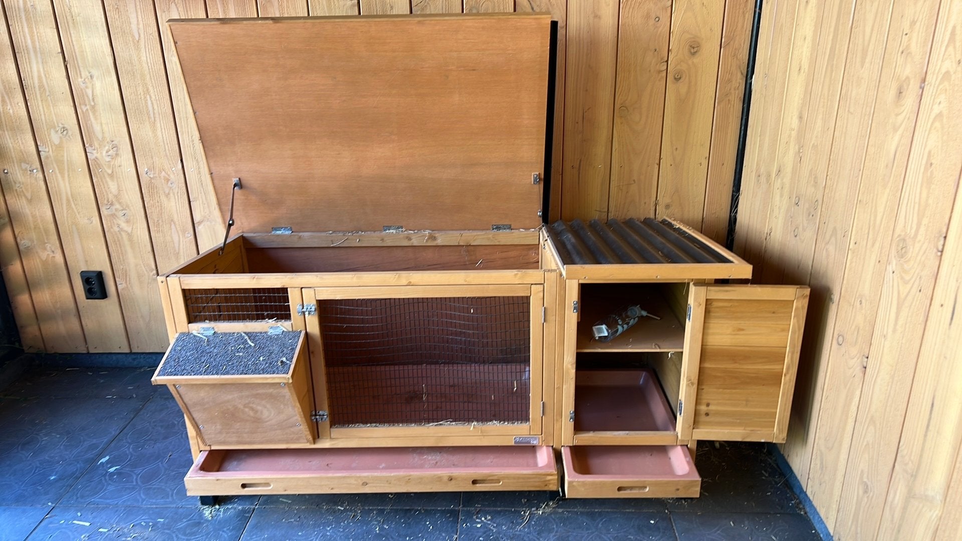 Cavia/ konijnenhok 1.50 m x 0,75 m, Ophalen, 90 cm of meer, Konijn, Hok