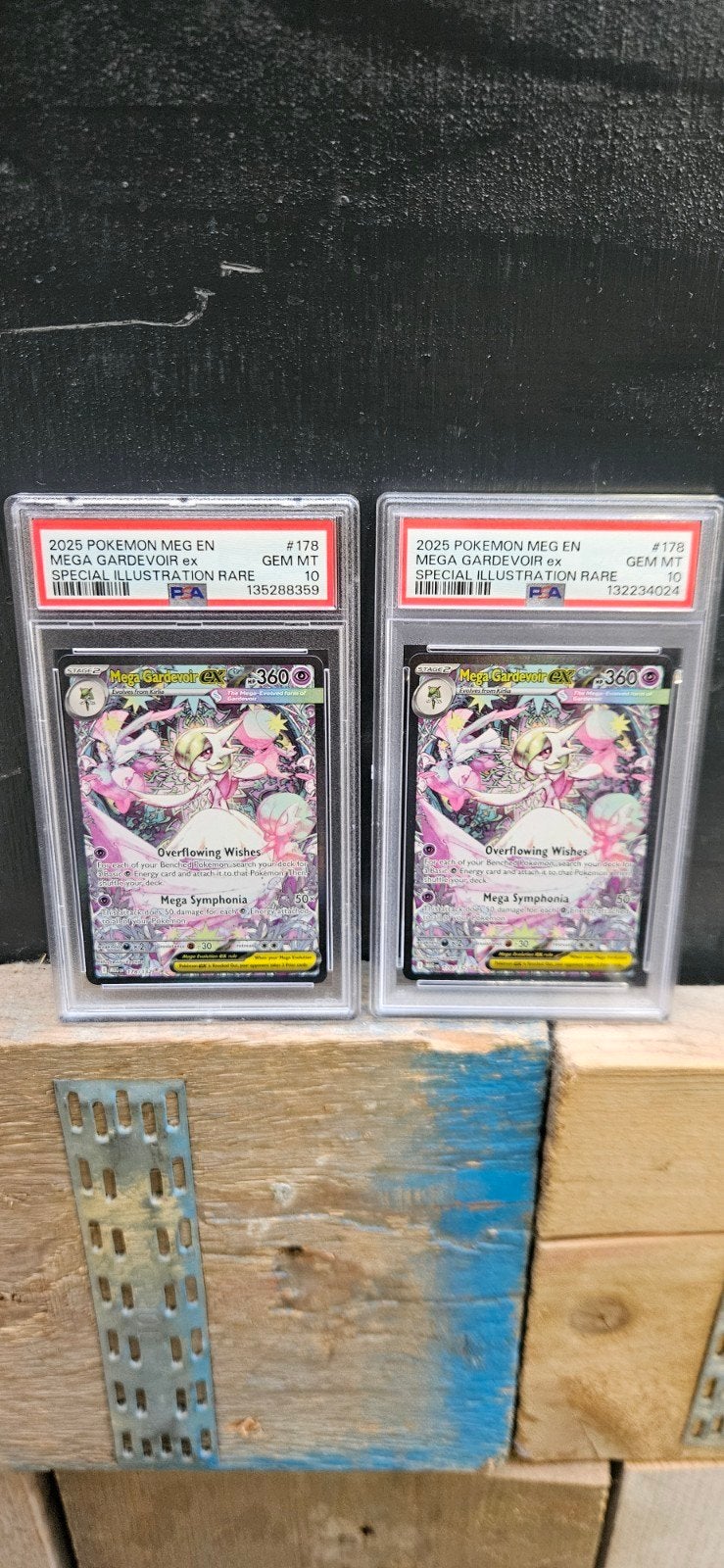 Mega Gardevoir EX 178/132 PSA 10, Ophalen of Verzenden, Zo goed als nieuw, Meerdere kaarten, Foil
