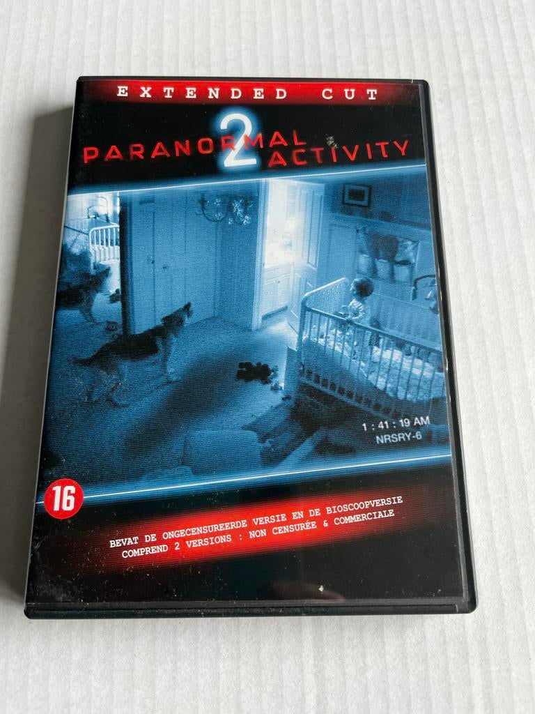 Paranormal Activity 2 Extended Cut DVD, Cd's en Dvd's, Dvd's | Horror, Vanaf 16 jaar, Ophalen of Verzenden, Gebruikt