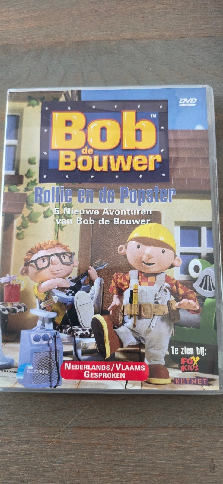 Bob de Bouwer - Rollie en de Popster DVD, Gebruikt, Alle leeftijden, Tv-serie, Familie