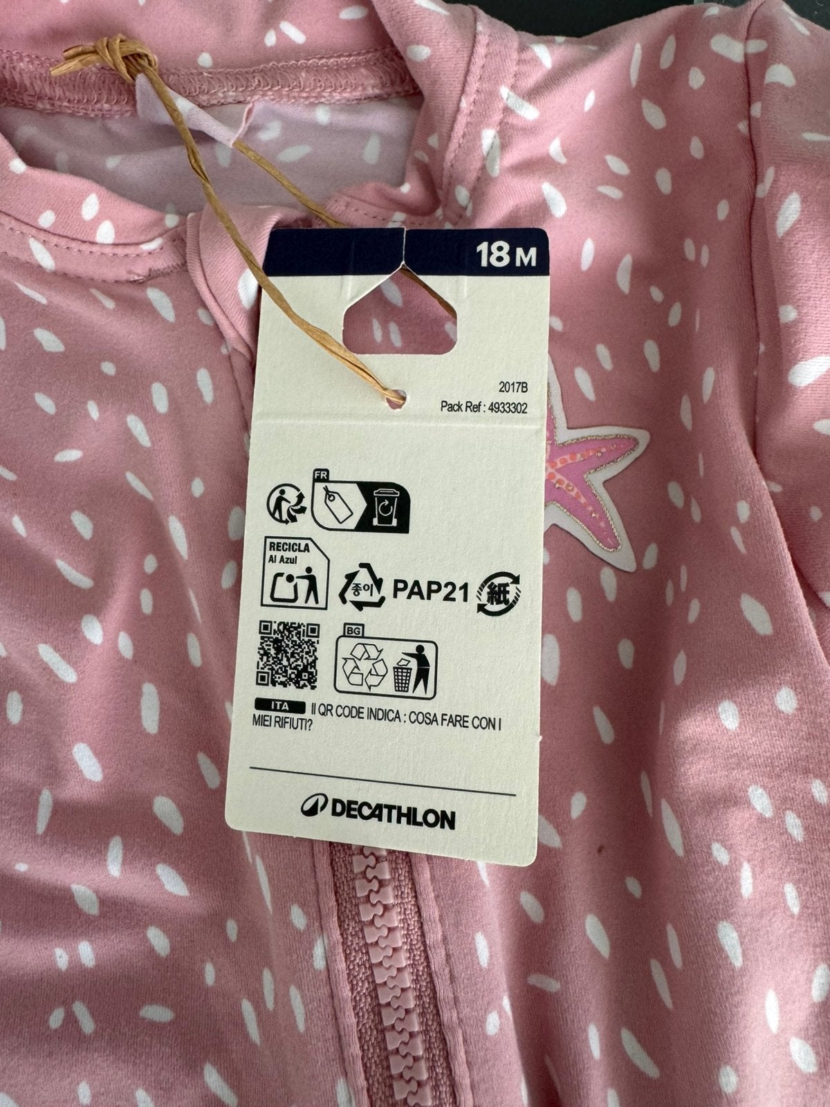 Baby zwempak, Ophalen of Verzenden, Zo goed als nieuw, Meisje, Badpak