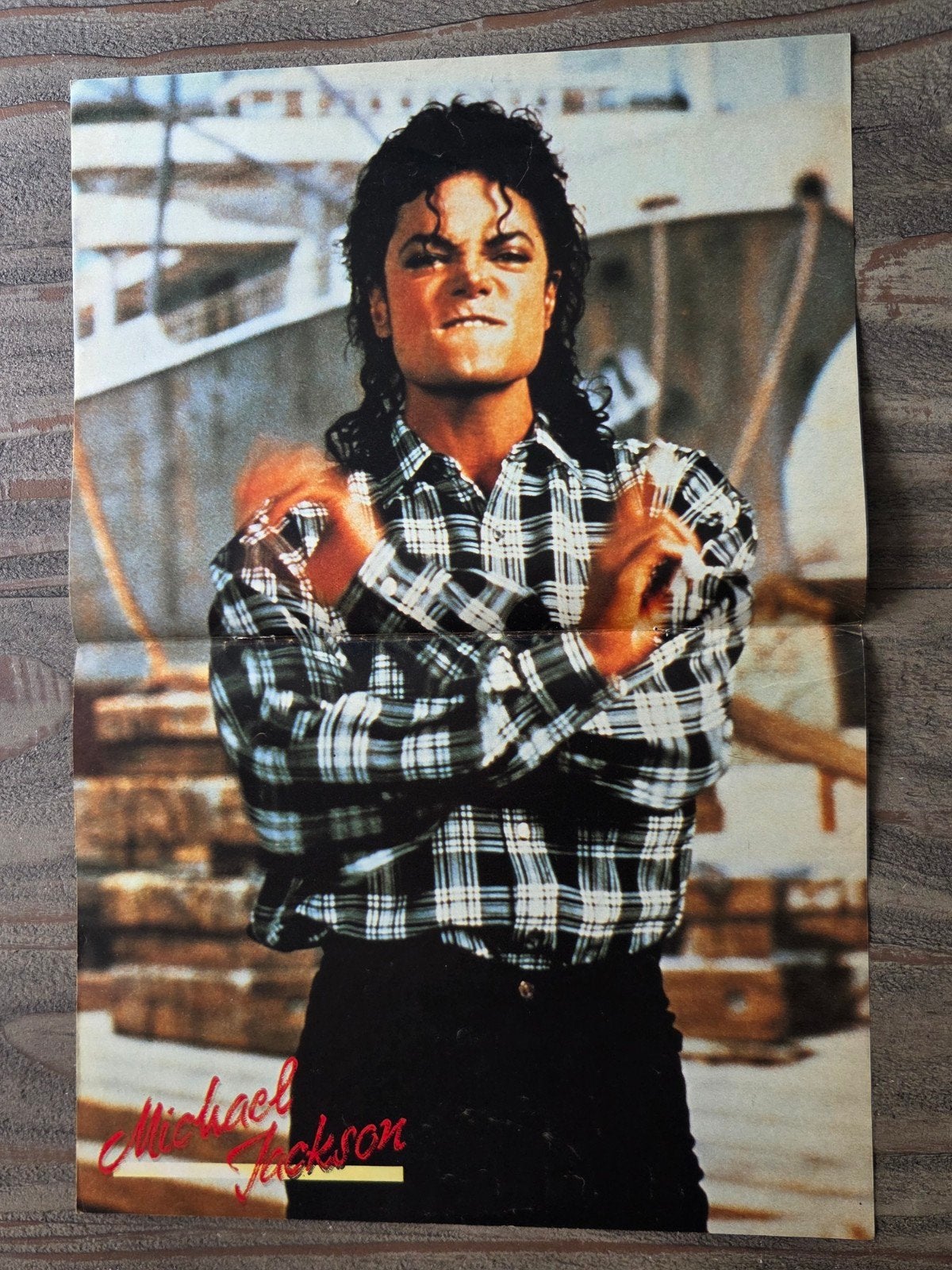 Michael Jackson poster - King of Pop, Ophalen of Verzenden, Zo goed als nieuw, A1 t/m A3, Muziek