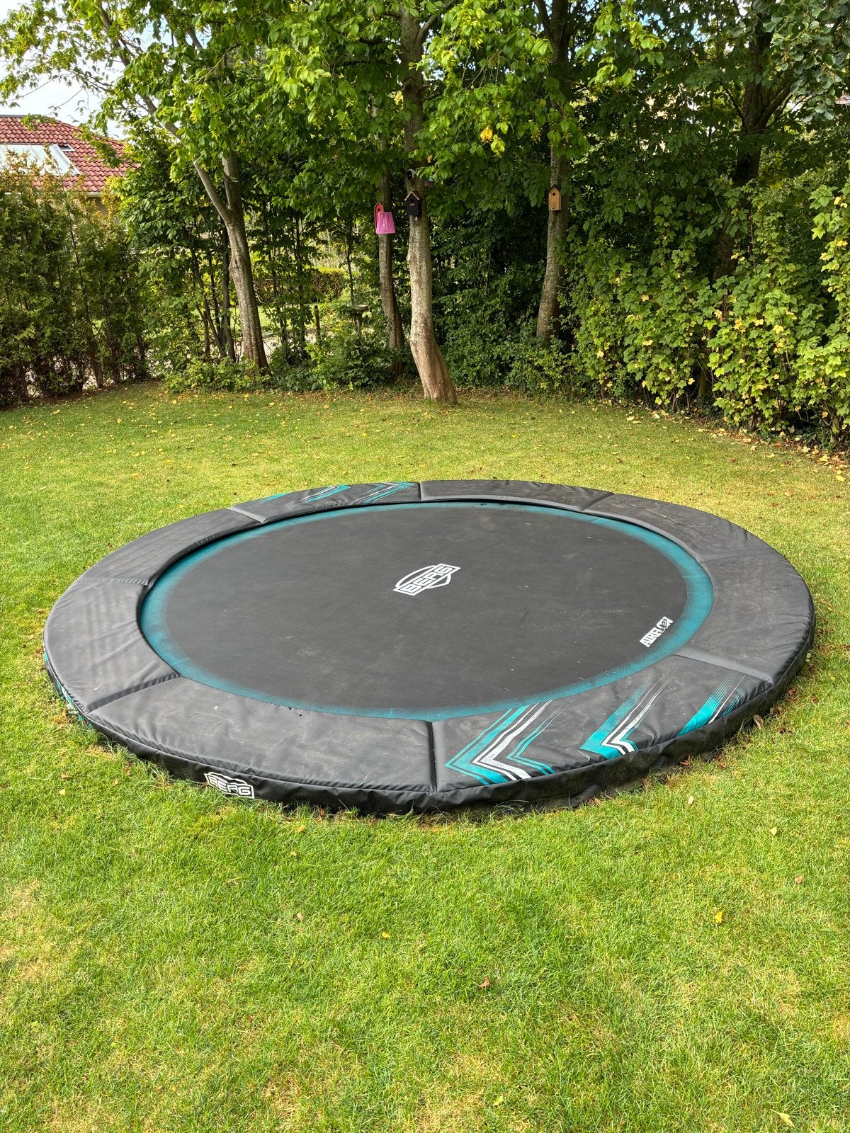 Berg trampoline 330 inground met Airflow spingmat, Kinderen en Baby's, Speelgoed | Buiten | Trampolines, Ophalen, Gebruikt