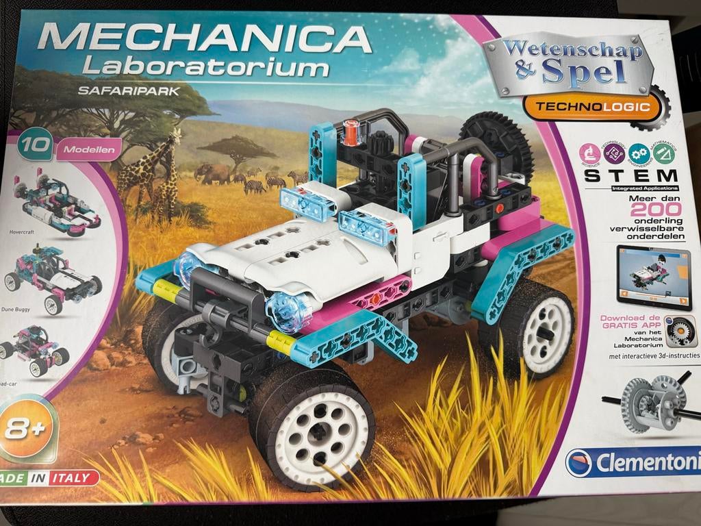 Nieuw Clementoni Mechanica Laboratorium Safaripark, Ophalen, Nieuw, Overige merken