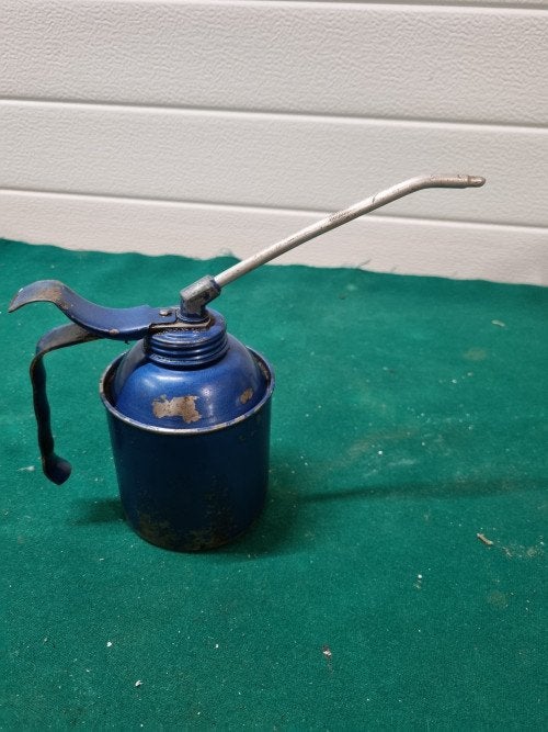 oliespuit  blauw, Ophalen of Verzenden
