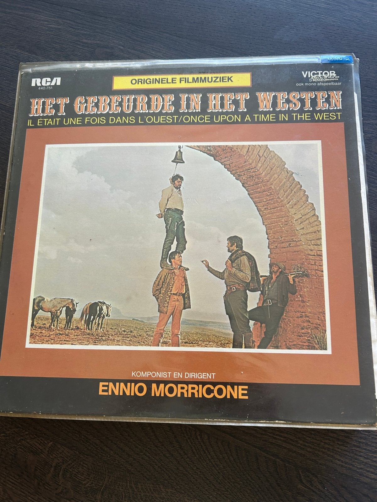 LP Het Gebeurde In Het Westen - Originele Filmmusiek, Ophalen, LP, Film en Theater, Gebruikt