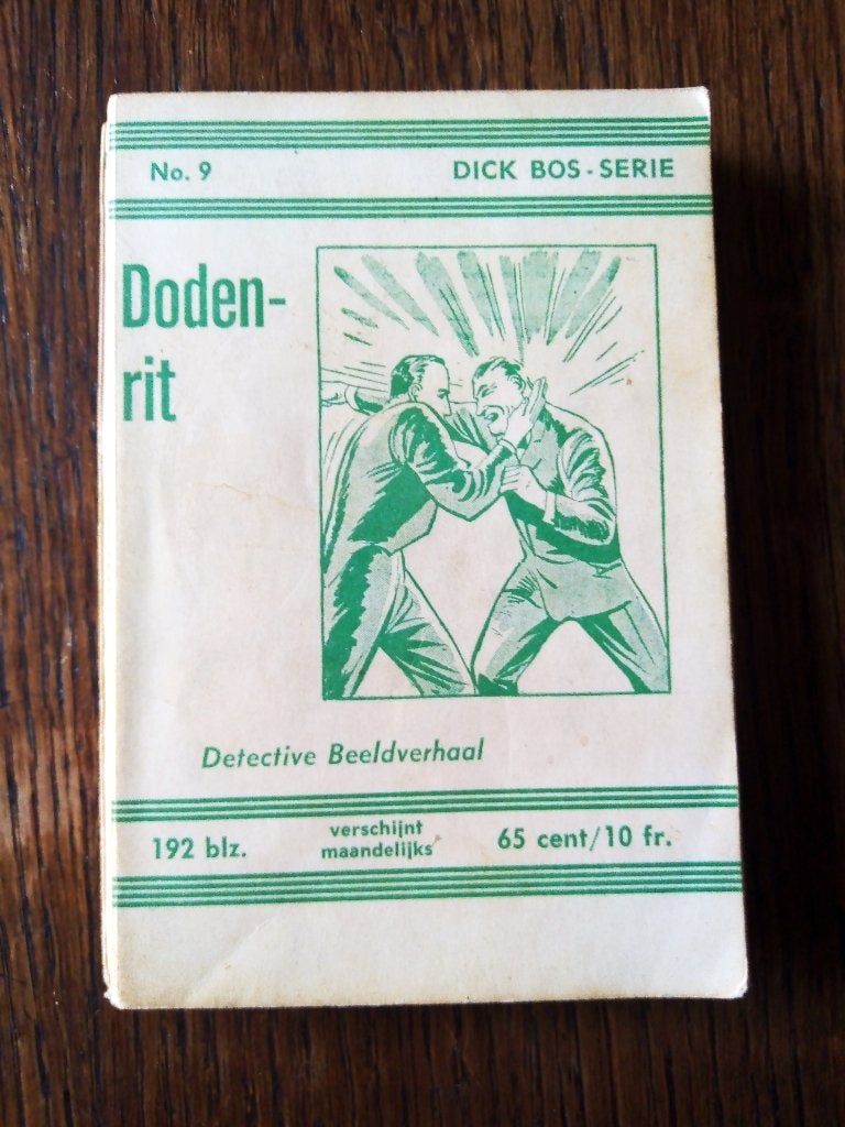 dick bos nr.9*1962*-dodenrit/nooit gedacht, Boeken, Gelezen, Nooit gedacht, Eén stripboek, Ophalen of Verzenden