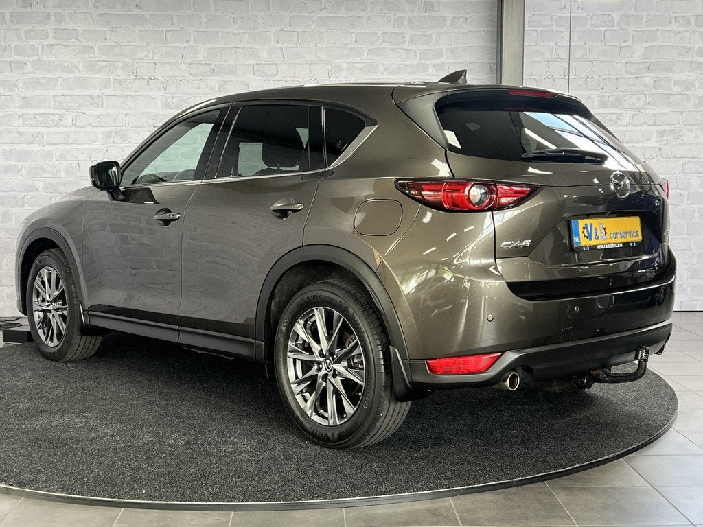 Mazda CX-5 2.5 SkyActiv-G 194 Luxury HUD Trekhaak Stoelkoeli, Auto's, Mazda, 4 cilinders, Leder, CX-5, SUV of Terreinwagen