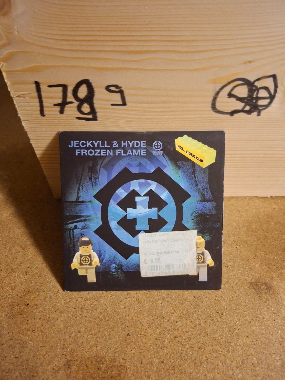 Jeckyll & Hyde - Frozen Flame CD Single (incl. videoclip), Cd's en Dvd's, Hardcore, Ophalen of Verzenden, Single, Gebruikt