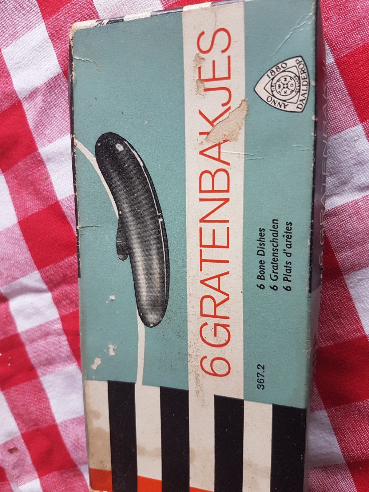 VINTAGE GRATENBAKJES IN ORIGINELE VERPAKKING, Ophalen of Verzenden