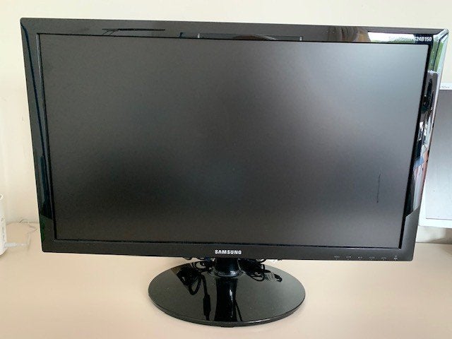 Samsung 24 inch monitor - Full HD, Computers en Software, Ophalen, Gebruikt, Kantelbaar, Full HD