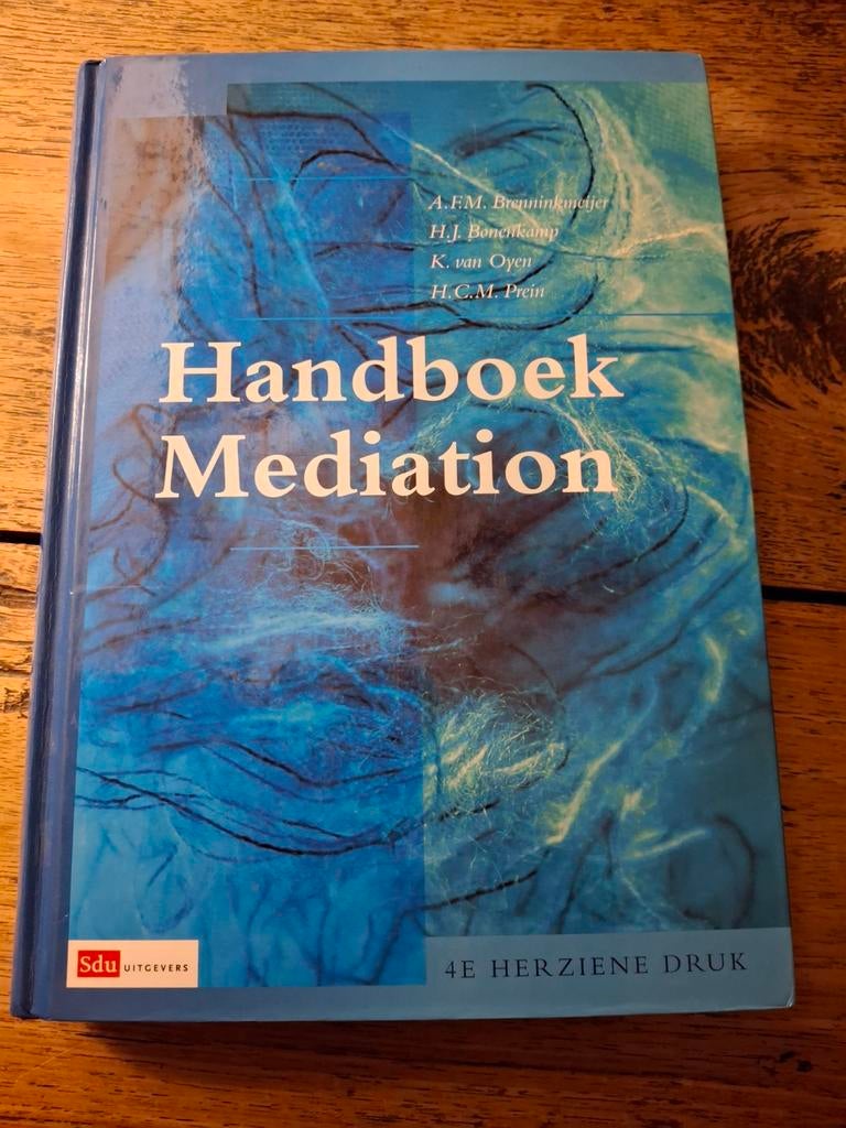 Handboek Mediation, Boeken, Ophalen of Verzenden, Zo goed als nieuw