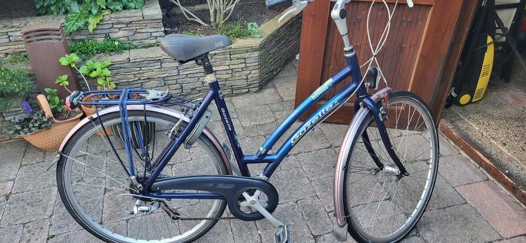 Gazelle Provence Damesfiets - 7 versnellingen, slot, licht., Ophalen, Velgrem, Versnellingen, Gazelle