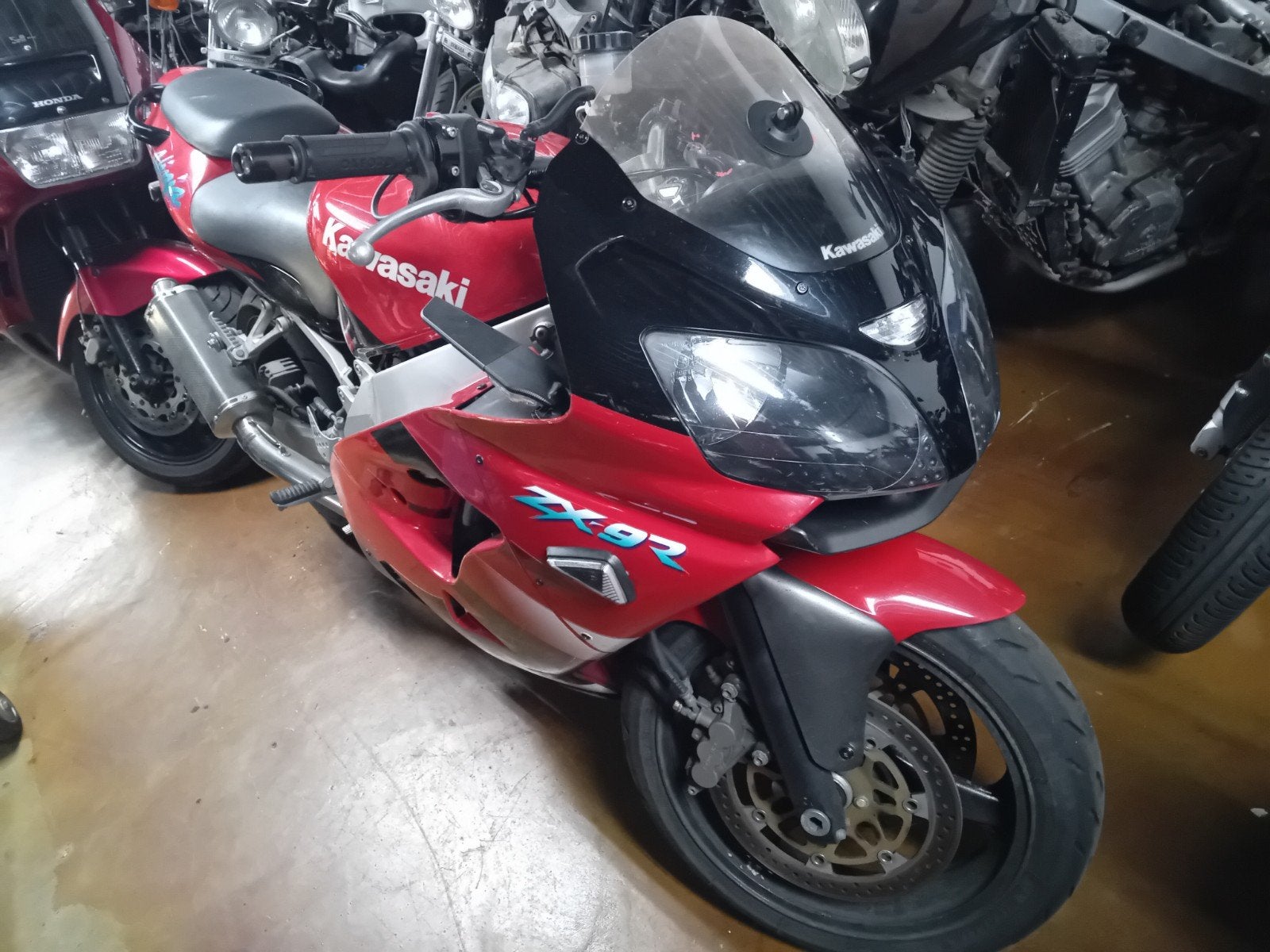 Kawasaki ZX9R Onderdelen 2002 parts zx9 motorblok voorpoten, Ophalen of Verzenden