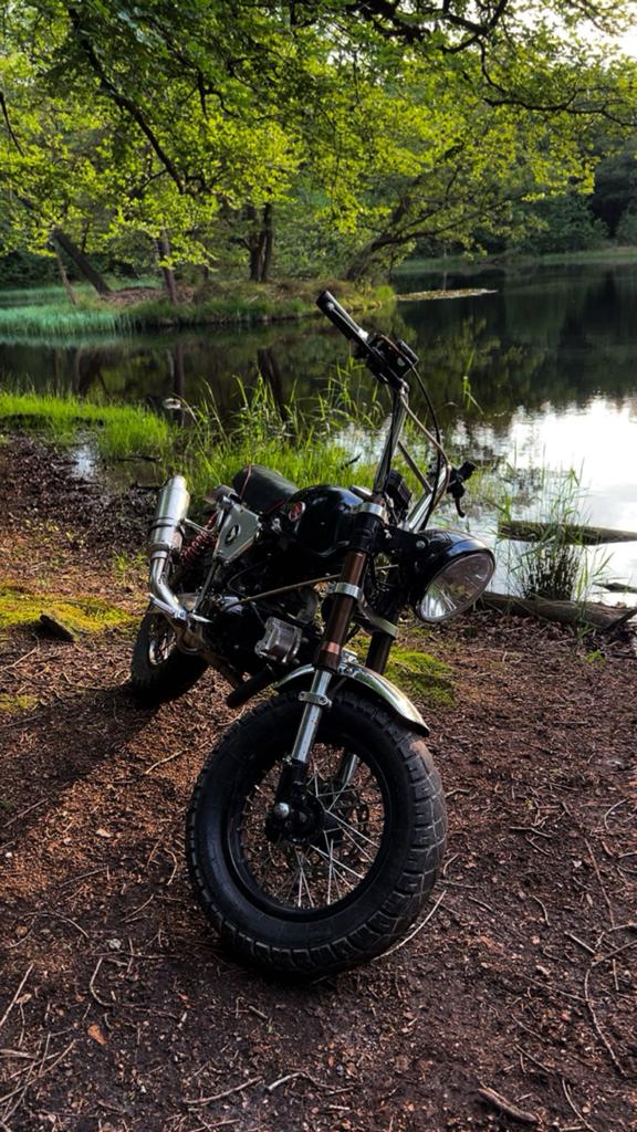Honda monkey 50cc custom, Ophalen of Verzenden, Zo goed als nieuw, Honda