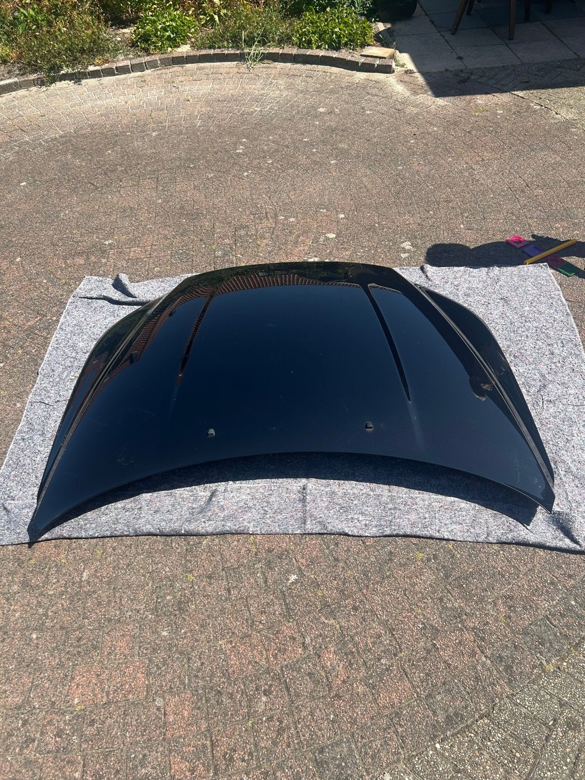 Motorkap Volvo V70 2009 Zwart 452-26, Ophalen, Gebruikt, Voor, Volvo