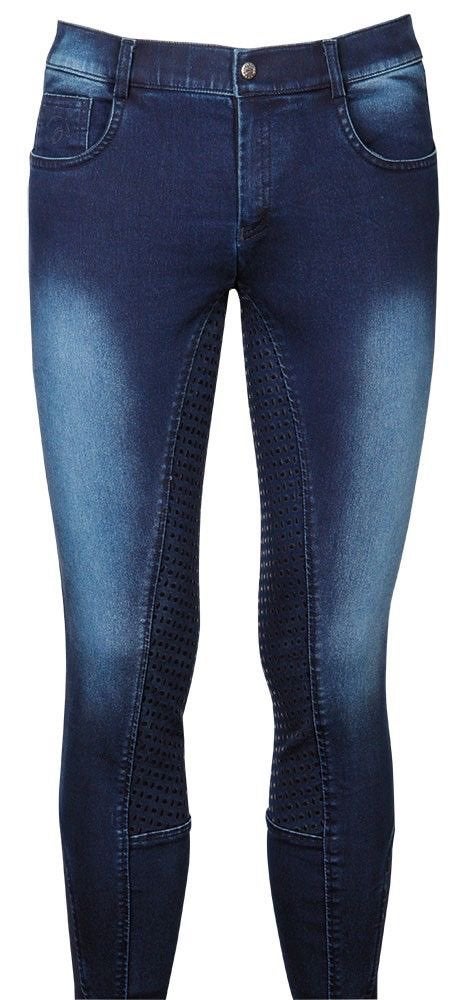Rijbroek HH Liciano denim 44 heren, Dieren en Toebehoren, Paardrijkleding, Nieuw, Heren, Dressuur, Onderkleding