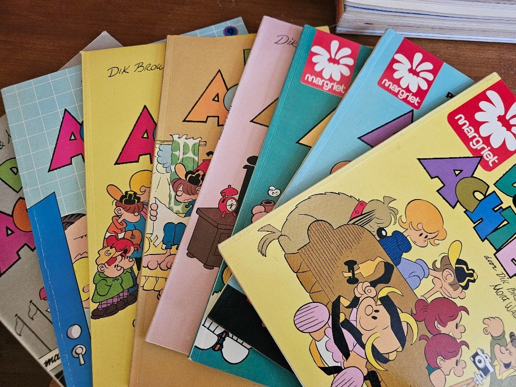 Familie Achterop, Boeken, Stripboeken, Eén stripboek, Ophalen of Verzenden, Gelezen
