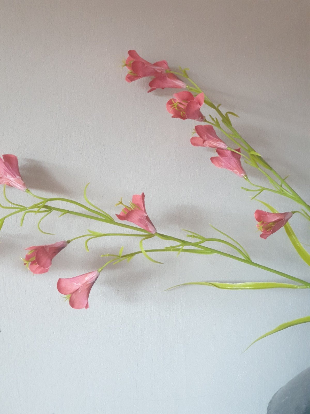 Mini petunia pink - zijde - zijdenbloem - bloemen, Ophalen of Verzenden, Nieuw, Kunstbloem, 72 cm