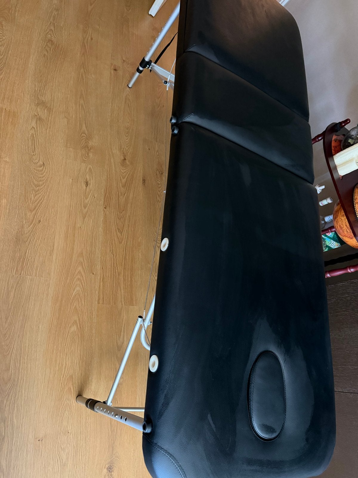 Massagetafel met hotstones en heater en deken, Ophalen