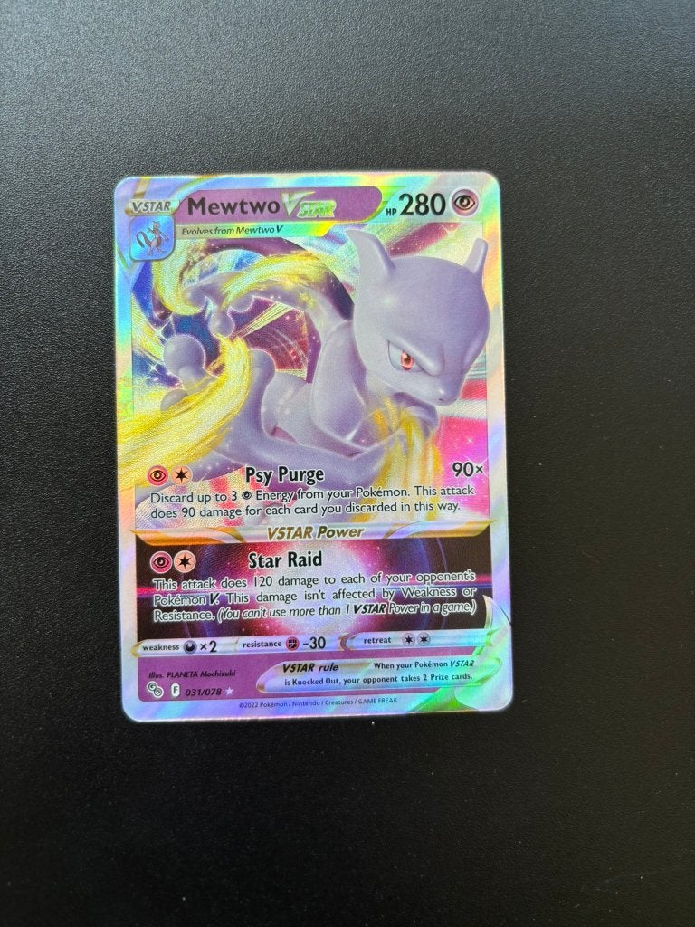 Mewtwo VSTAR (PGO 031), Ophalen, Zo goed als nieuw