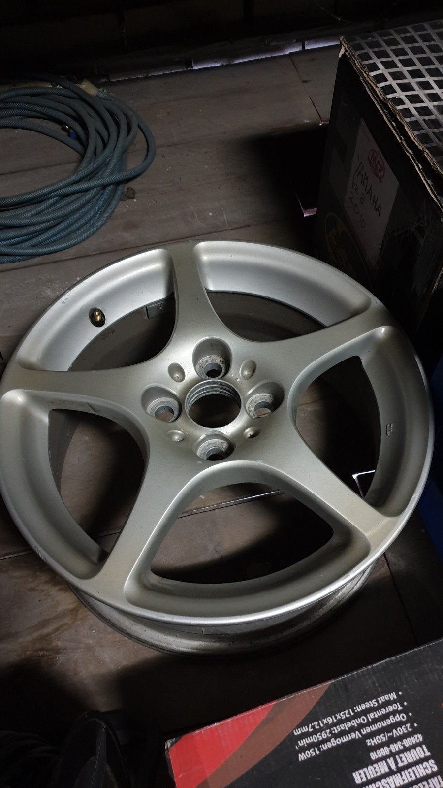 Toyota mr2 spyder zzw30 velg voorzijde 4x100, Ophalen, Overige, Gebruikt, 15 inch
