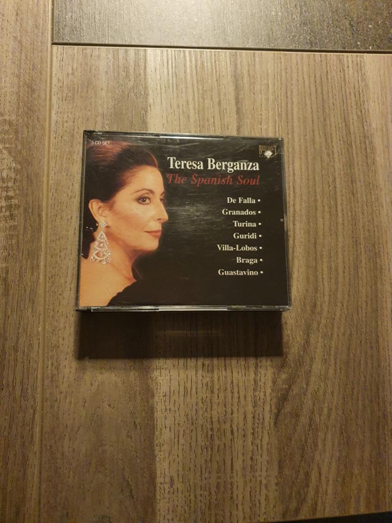Cd teresa berganza, Ophalen of Verzenden, Zo goed als nieuw, Overige typen