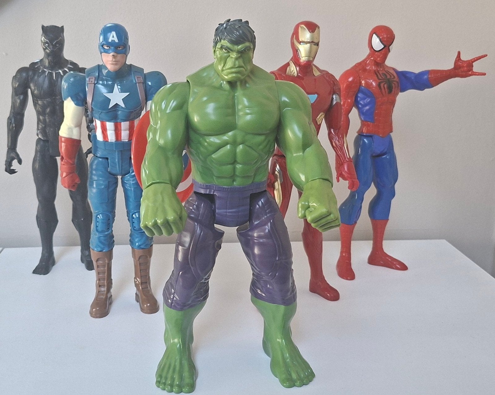 Marvel Avengers actiefiguren set - Hulk, Spiderman, Iron Man, Ophalen of Verzenden