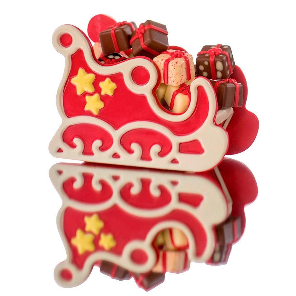 Christmas Sledge chocolade mal martellato 20SL01, Ophalen of Verzenden, Zo goed als nieuw