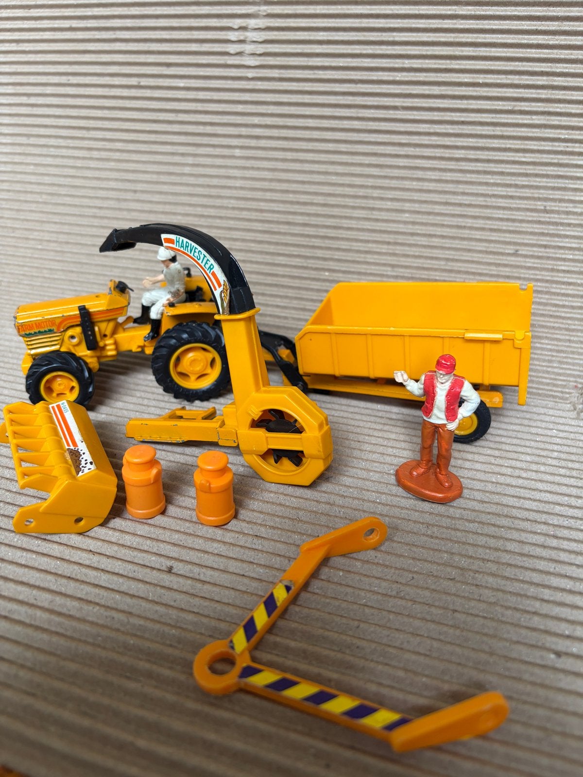 Siku Farmer set met tractor, aanhanger en accessoires, Ophalen of Verzenden, Gebruikt