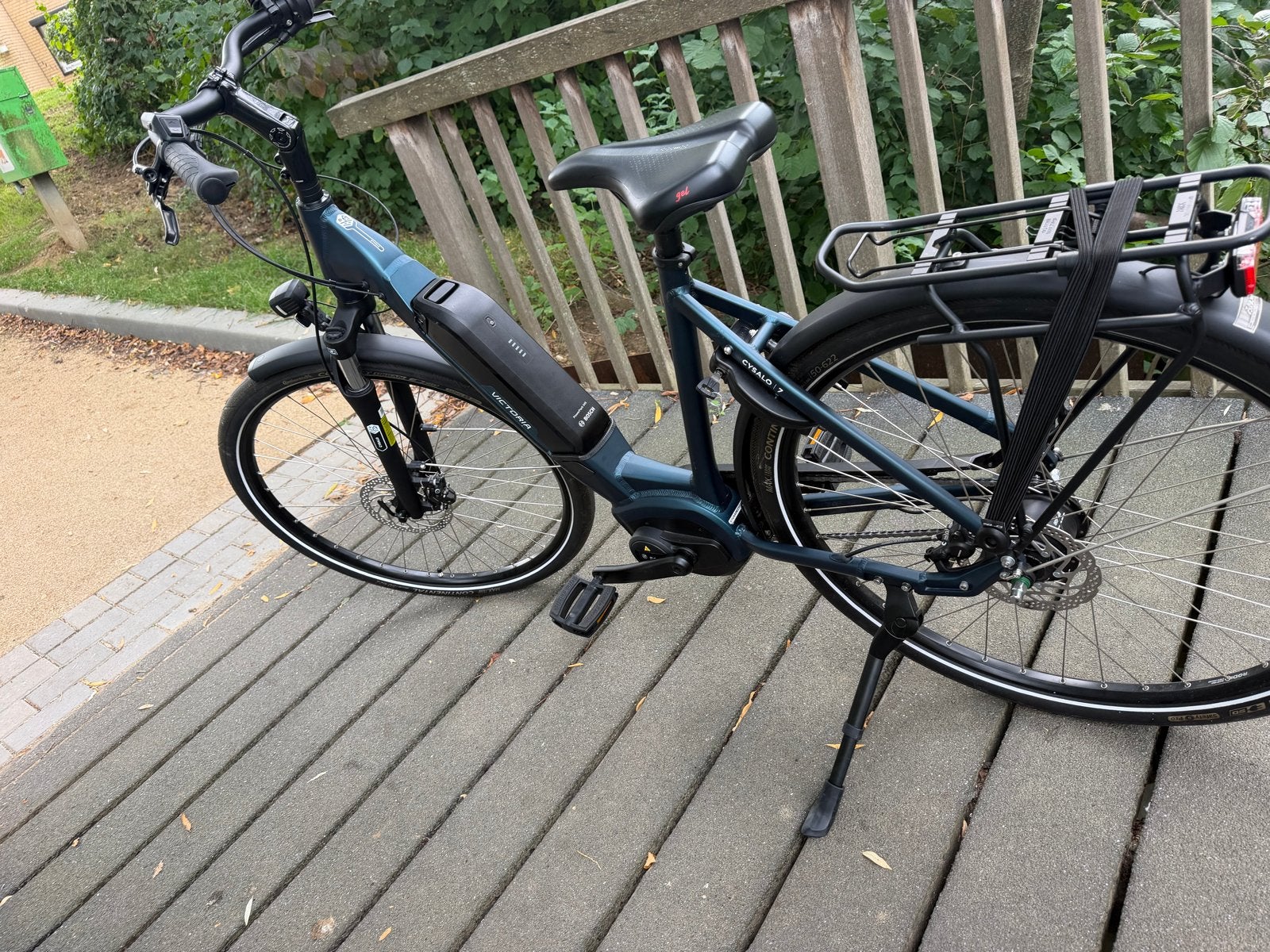 Victoria Cysalo 7 Lapis Blue Matt Lage Instap 2026, Zo goed als nieuw, 51 tot 55 cm, 50 km per accu of meer, Ophalen