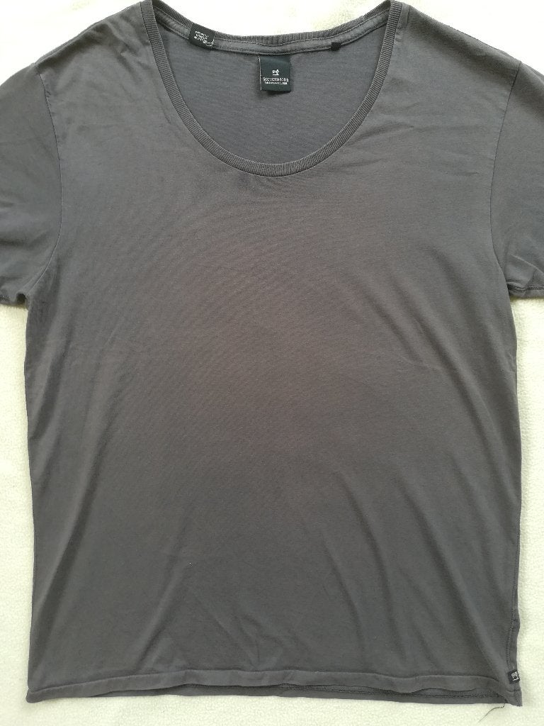 SCOTCH & SODA t- shirt bruin maat M, Maat 52/54 (L), Bruin, Ophalen of Verzenden, Zo goed als nieuw