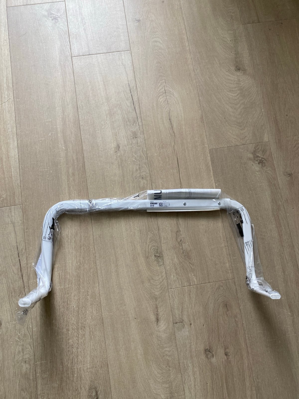IKEA Mulig Kledingroede 60-90cm wit, Ophalen, Nieuw