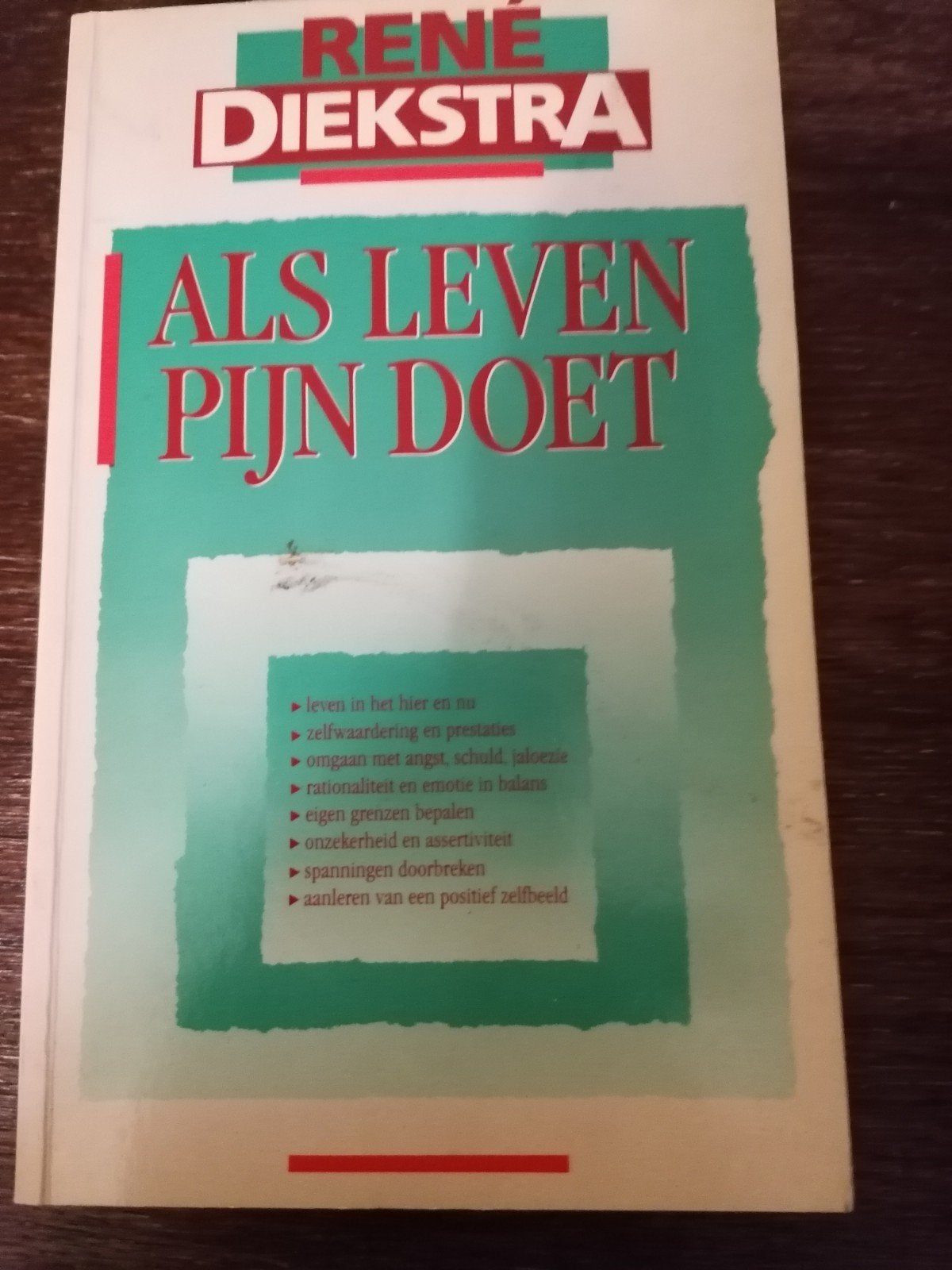 Als Leven Pijn Doet - René Diekstra (Psychologie), Ophalen of Verzenden, Gelezen, Klinische psychologie, René Diekstra
