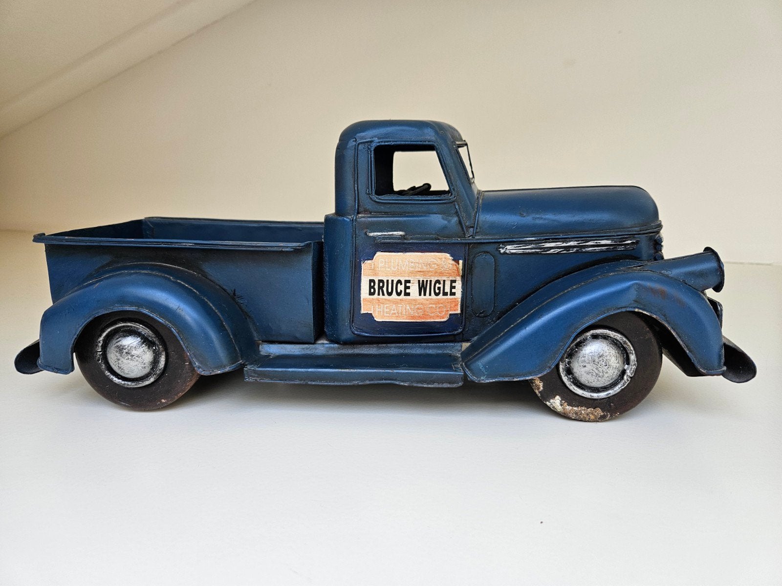 Metalen pick up truck Bruce Wigle, Ophalen of Verzenden, Gebruikt, Auto's