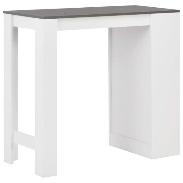 Bartafel met schap 110x50x103 cm wit nieuw in doos, 100 tot 150 cm, ., Nieuw, Ophalen of Verzenden