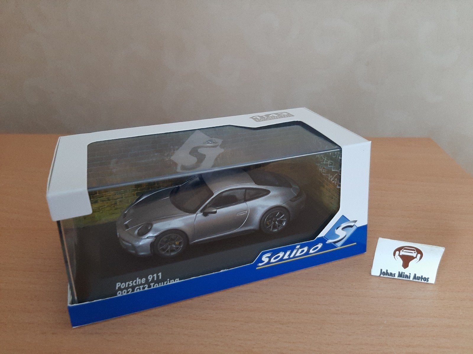 Porsche 911 (992) GT3 Touring 2023 Zilvergrijs - Solido 1:43, Solido, Auto, Solido, Nieuw