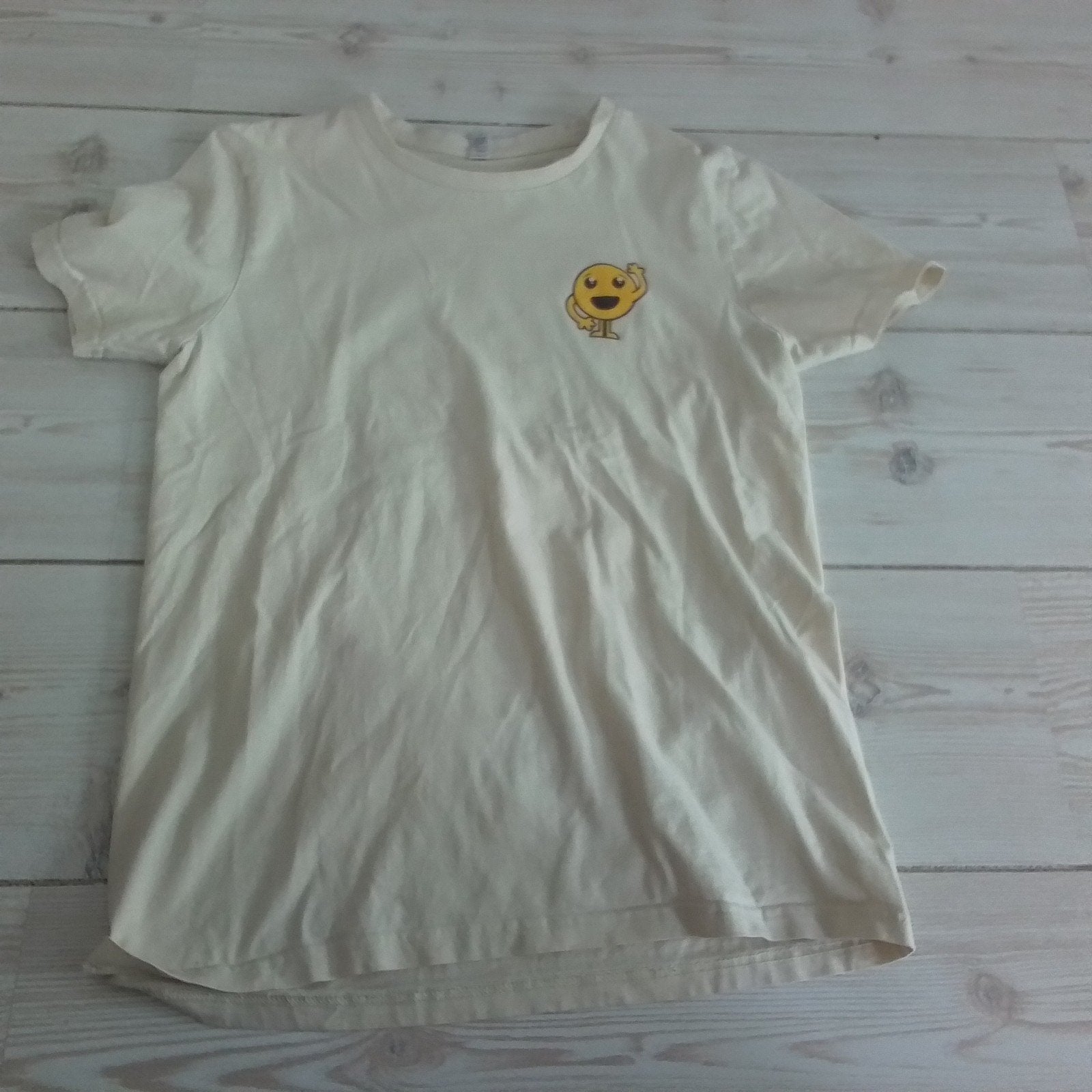 Shirt, Ophalen of Verzenden, Zo goed als nieuw, Geel, Korte mouw