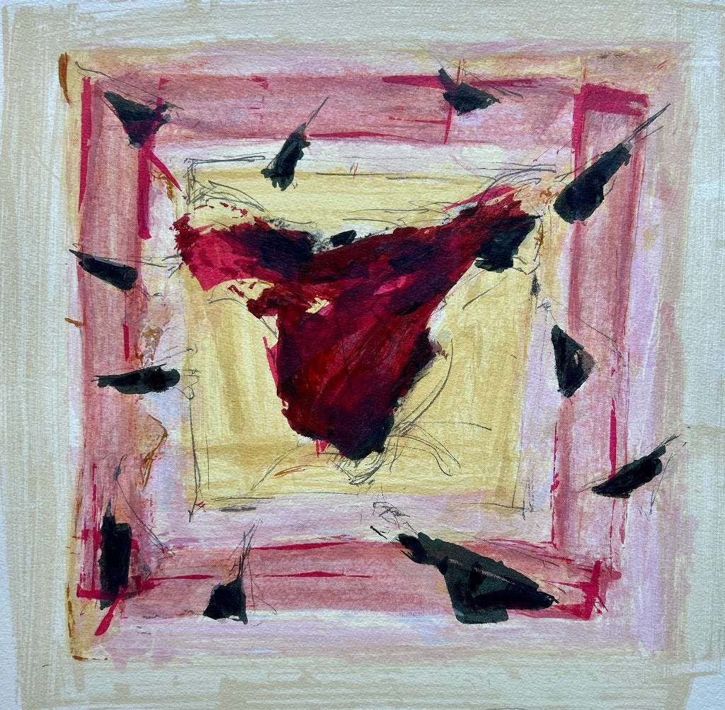 Zeefdruk Richard Smeets  ZOMEROPRUIMING, Antiek en Kunst, Kunst | Litho's en Zeefdrukken, Gesigneerd, Verzenden, Zeefdruk