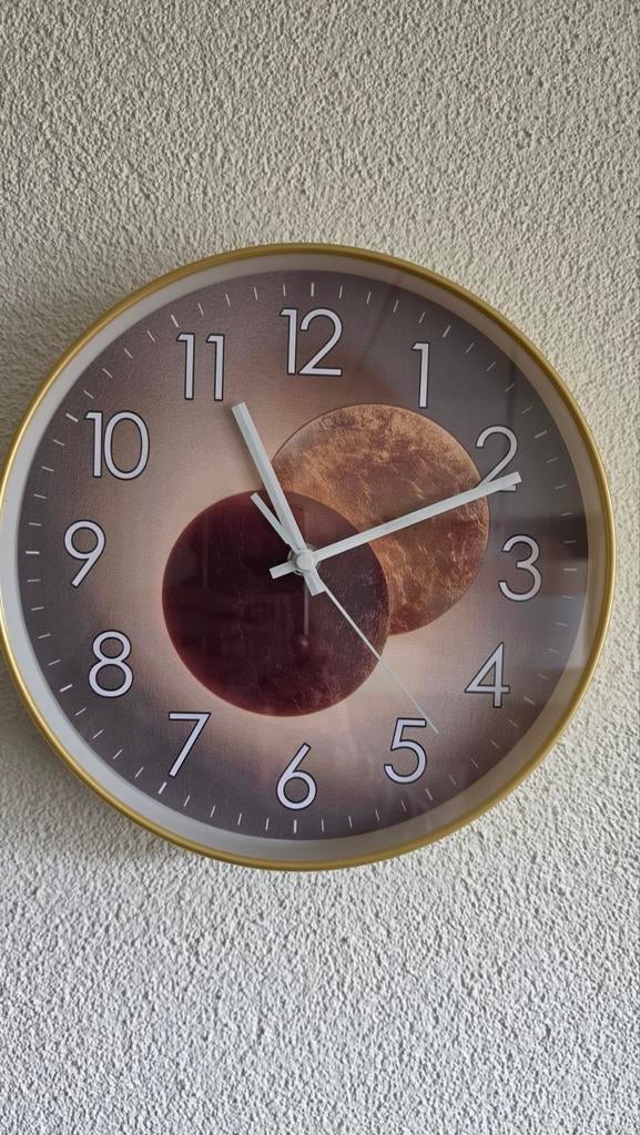 Nieuwe klok 30 cm doorsnede, Ophalen of Verzenden, Nieuw, Wandklok