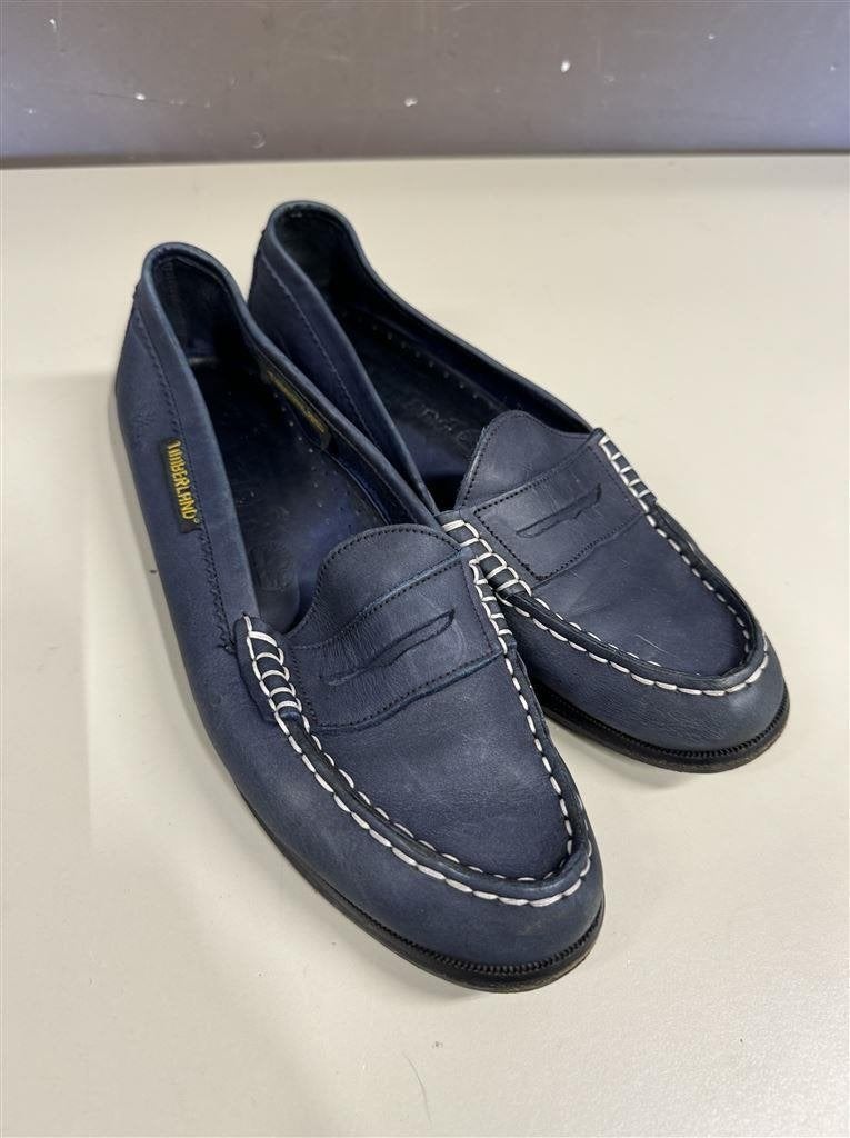 schoenen - Timberland Penny Loafers blauw maat EU 33, Ophalen of Verzenden, Zo goed als nieuw, Blauw, Instappers