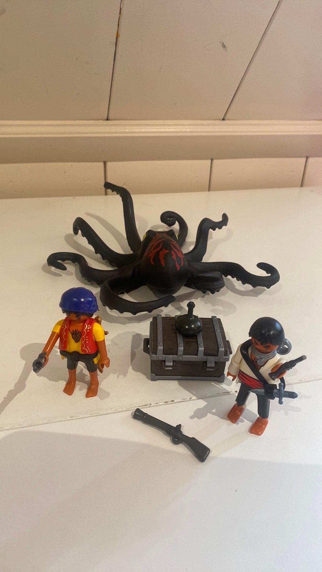 Playmobil reuze inktvis nummer 4291, Kinderen en Baby's, Speelgoed | Playmobil, Pirates, Gebruikt, Complete set, Overige typen