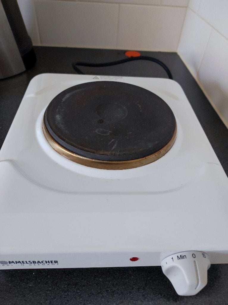 ROMMELSBACHER Electrische kookplaat, Witgoed en Apparatuur, Kookplaten, Ophalen, Gebruikt, 3 kookzones of minder, Vrijstaand