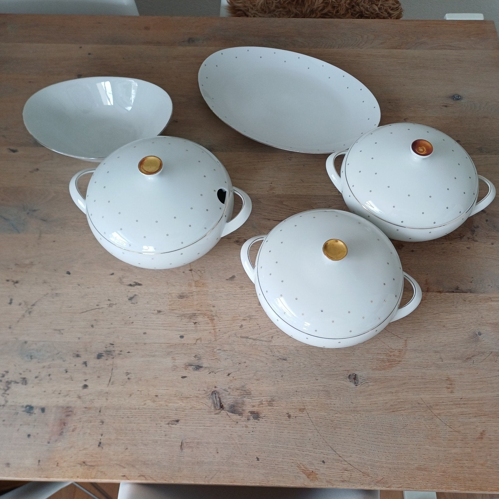 te koop vintage porselein servies, Antiek en Kunst, Antiek | Keramiek en Aardewerk, Ophalen