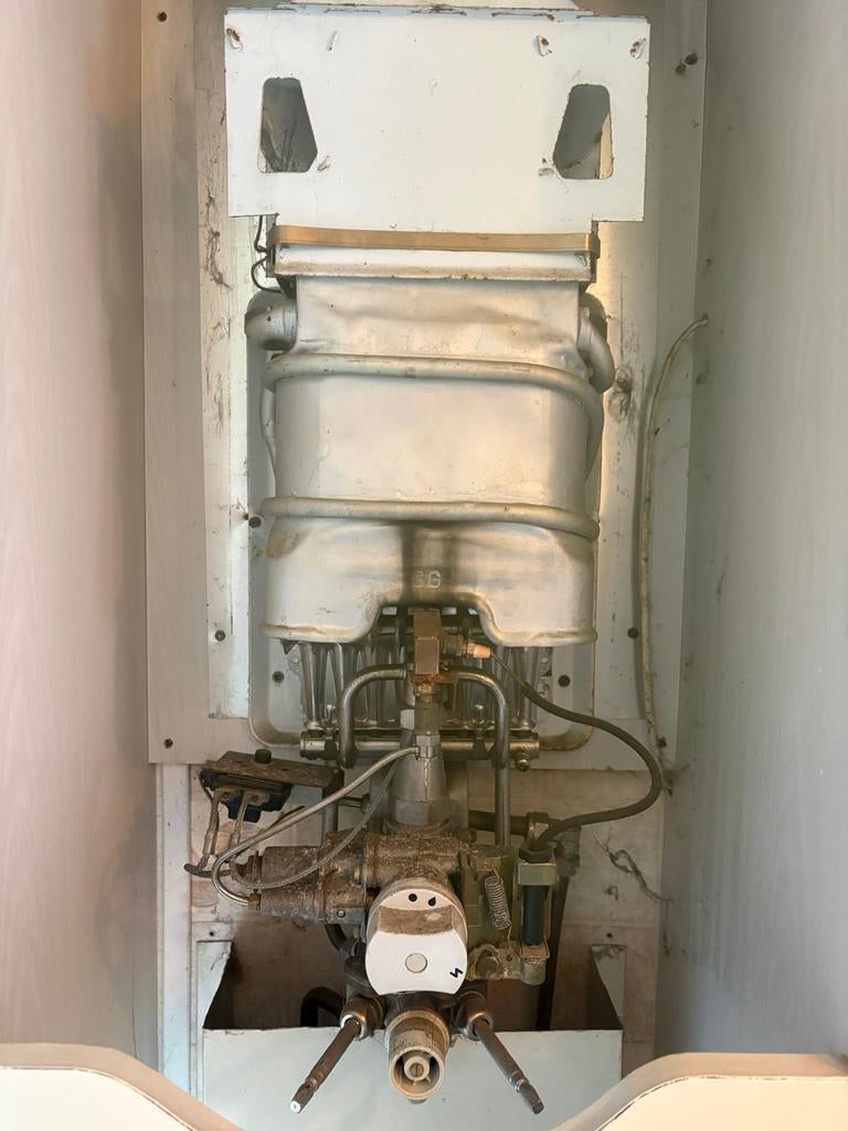Geiser, Doe-het-zelf en Verbouw, Geisers en Boilers, Ophalen, Gebruikt, Aardgas, Geiser