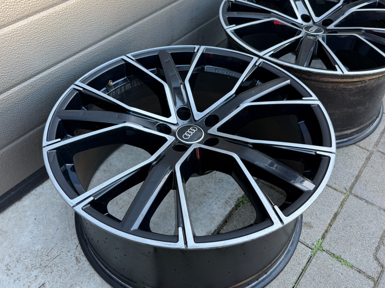 21” INCH GMP GUNNER AUDI Q3 A6 Audi Sport 5x112 Zwart Glans, 255 mm, Velg(en), Nieuw, Zomerbanden